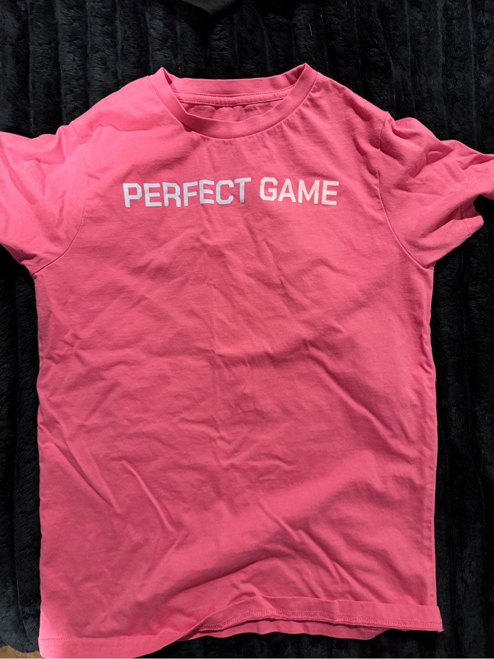 boys Pink 'PERFECT GAME 67’ Graphic Tee